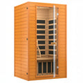 Infrared Sauna for Home, near Zero EMF Home Saunas for up to 2 Person, Indoor Dry Heat Sauna Room with Infrared Red Light Therapy, Bluetooth Speakers, Canadian Hemlock Wood