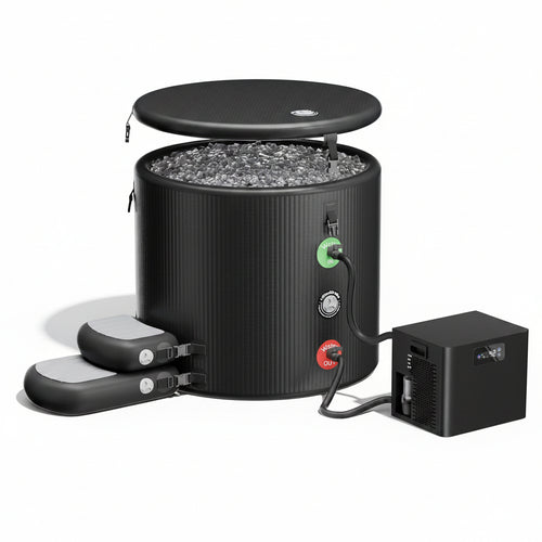 1/3 HP Ice Bath Chiller & 120 Gal Cold Plunge Tub Kit