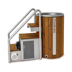 Icetubs IceBarrel Thermowood And Fiberglass Cold Plunge Immersion Tub (SAK68129)
